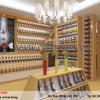 Thiết kế nội thất cửa hàng rượu - Chị Hương - Ninh Bình